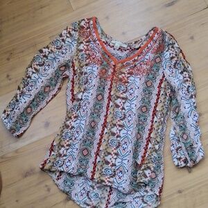 Small Miami Women's Multicolor Patterned Top